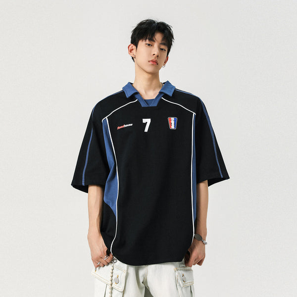 Polo Deportivo con Costuras y Estampado Personalizado