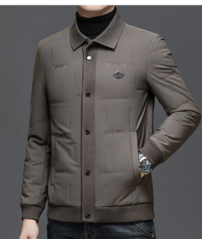 Chaqueta Acolchada con Solapa y Bajo Redondeado - Image 17