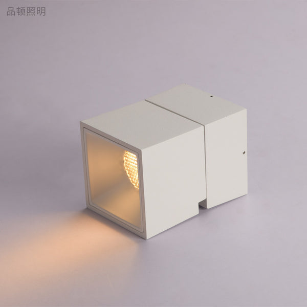 Foco LED Cuadrado Plegable 360° Empotrable