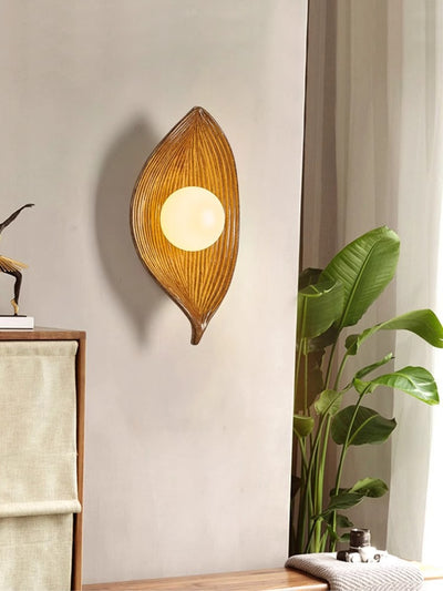 Lámpara de Pared Hoja Nórdica Estilo Japonés Silenciosa - Image 13