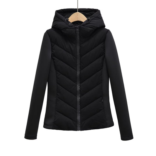 Abrigo Slim Fit con Capucha de Algodón para Otoño e Invierno - Image 2