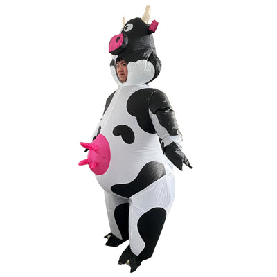 Disfraz Inflable Vaca Bobo - Traje Divertido para Fiestas y Festivales - Image 2