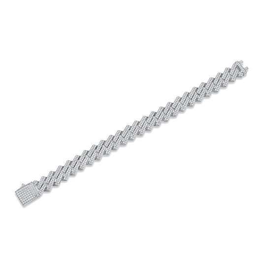 Pulsera Elegante de Plata S925 con Moissanita - Image 4