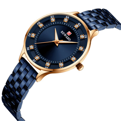 Reloj de Cuarzo para Mujer con Pulsera de Diamantes - Image 3