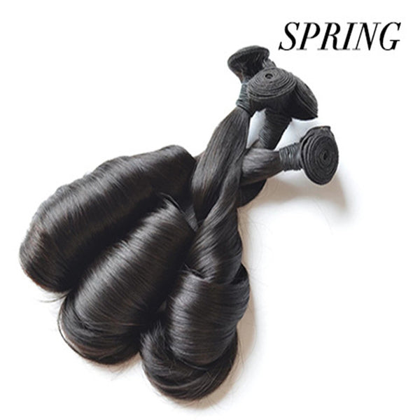 Extensiones de Cabello Tejido Natural para Mujeres