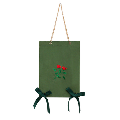 Bolso de Hombro Grande con Lazo Rosa - Cartera Casual de Alta Capacidad - Image 5