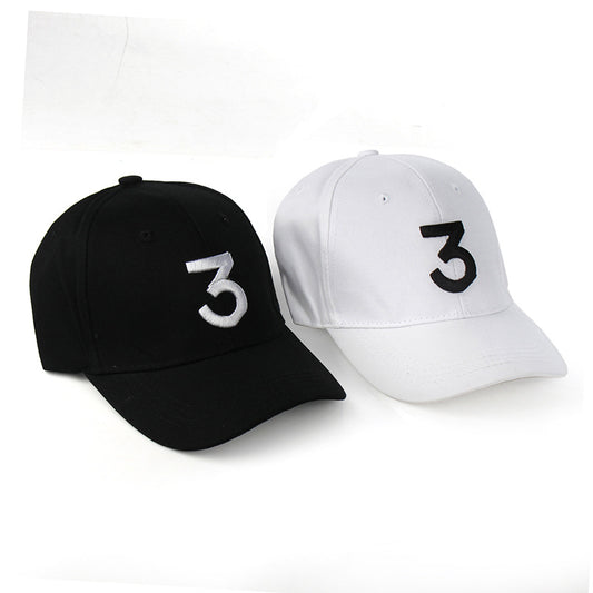 Gorra de Béisbol Coreana de Pareja con Bordado Digital y Visera Pequeña