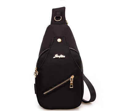 Bolsa Mensajera Nylon Impermeable para Mujer - Image 9