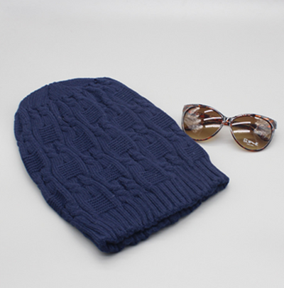 Gorro Tejido de Lana Doble Capa para Invierno - Mujer - Image 9
