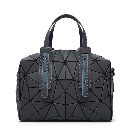Bolso Luminoso Geométrico Irregular para Mujer