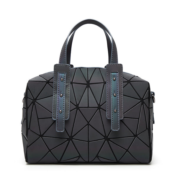 Bolso Luminoso Geométrico Irregular para Mujer