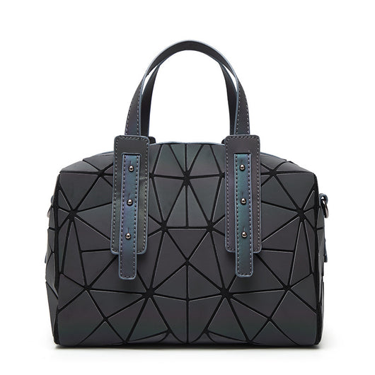Bolso Luminoso Geométrico Irregular para Mujer
