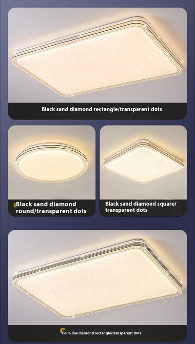Lámpara de Techo LED Cuadrada de Acrílico para Sala de Estar - Image 15