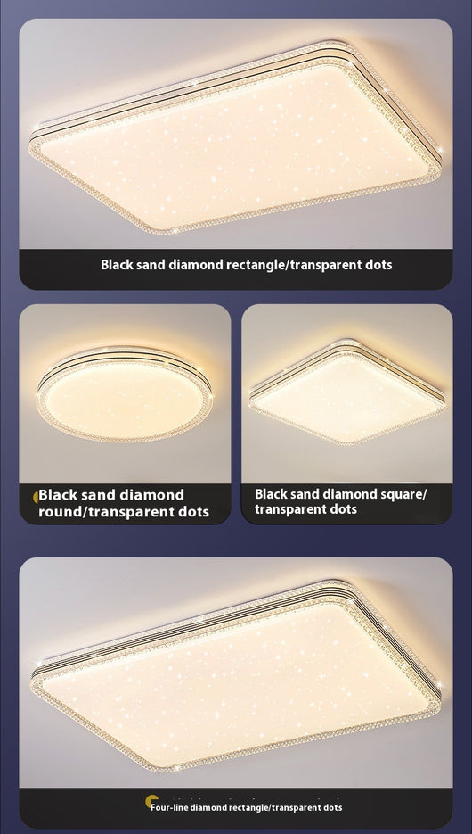 Lámpara de Techo LED Cuadrada de Acrílico para Sala de Estar - Image 15