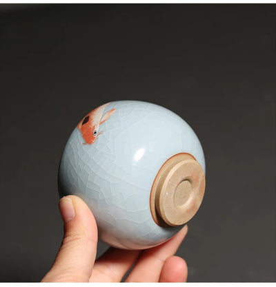 Taza de Té Ruyao Tianqing - Cerámica Artesanal Tradicional - Image 10