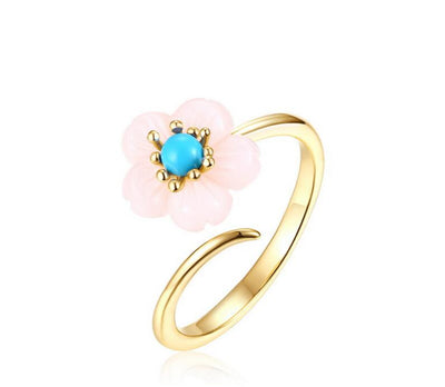 Conjunto de Anillos Flor de Cerezo - Image 8