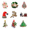 Broche de Cristal Navideño