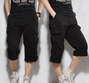 Pantalones Cortos de Algodón para Hombre - Estilo Casual Verano