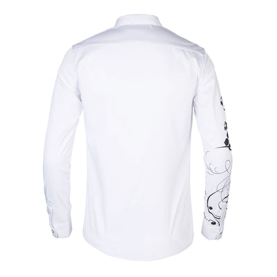 Camisa Slim Fit Coreana de Manga Larga para Hombre - Image 3