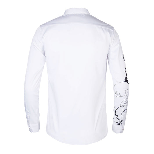 Camisa Slim Fit Coreana de Manga Larga para Hombre - Image 3