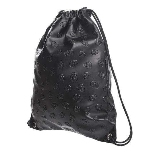 Bolsa de Cuero con Cordón Ajustable