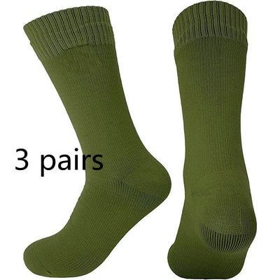 Calcetines Impermeables Gruesos de Algodón Transpirable para Hombre - Otoño e Invierno - Image 16