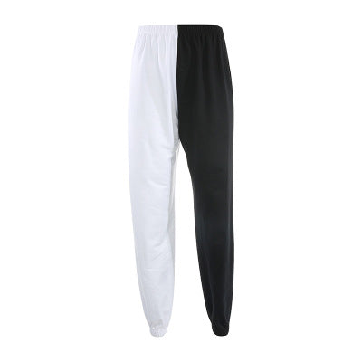 Pantalones de Corte Moderno con Costuras Combinadas - Image 14