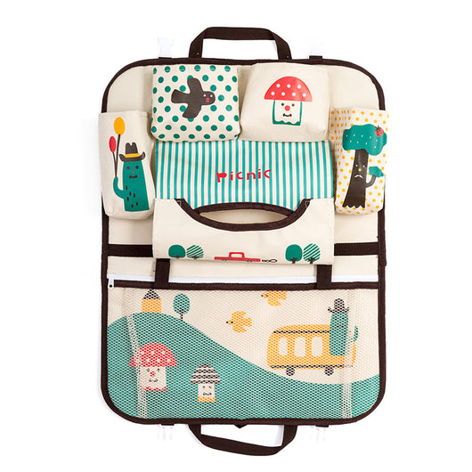 Organizador de Asiento para Auto con Diseño Infantil - Image 9
