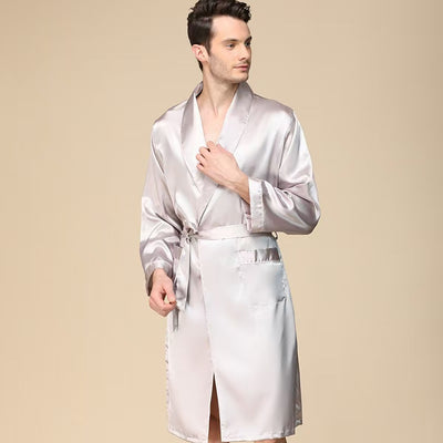 Shorts y Bata de Seda para Hombre - Colección Verano - Image 6