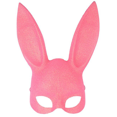 Máscara Facial Negra con Orejas de Conejo - Estilo Fashion - Image 13