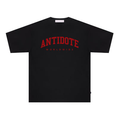 Playera Básica Multicolor con Letras - Diseño Versátil para Parejas - Image 2