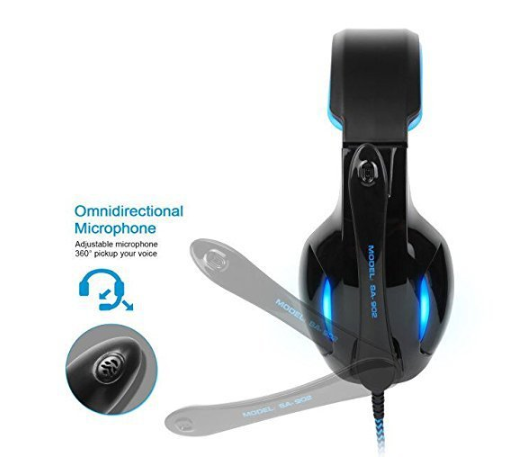 Auriculares Gaming SADES SA 902 Hero Alliance - USB con Luz LED - Image 6