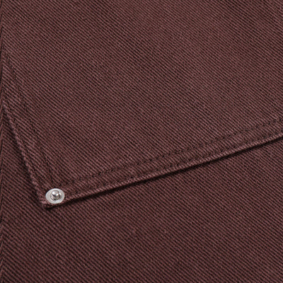 Pantalones Vaqueros Rectos Sueltos Multi-bolsillos Color Sólido - Image 9