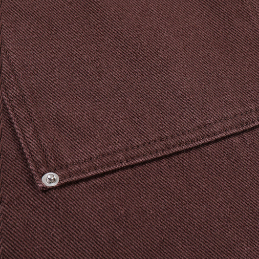 Pantalones Vaqueros Rectos Sueltos Multi-bolsillos Color Sólido - Image 9