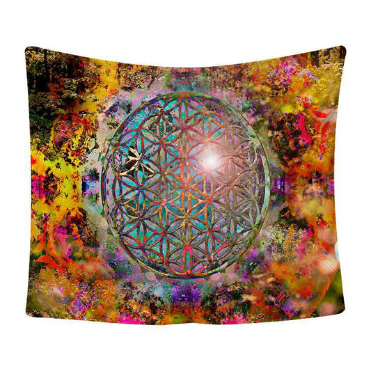 Tapiz Mandala Decorativo para Pared, Toalla de Playa y Manta de Meditación - Image 2