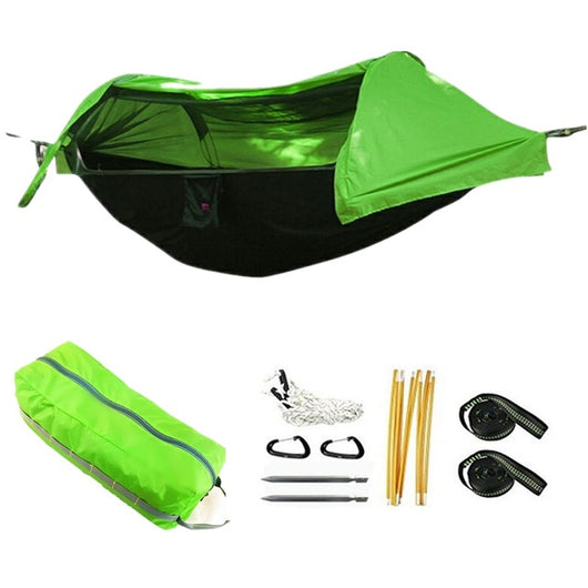 Hamaca de Camping Protegida contra Mosquitos con Red - Image 10