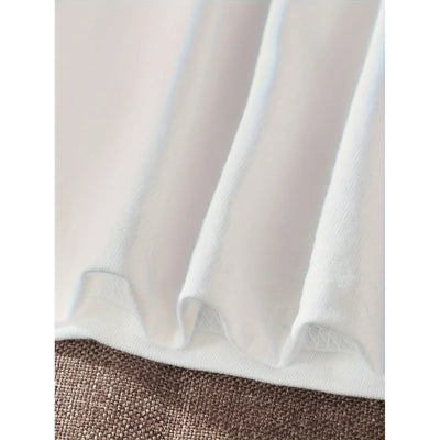 Blusa Casual Suelta Cuello Redondo Manga Corta para Mujer - Image 11