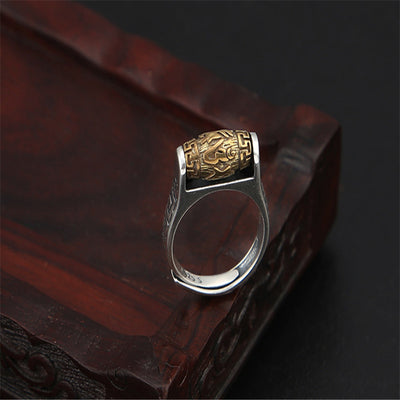 Anillo Giratorio con Seis Palabras de Verdad - Image 3