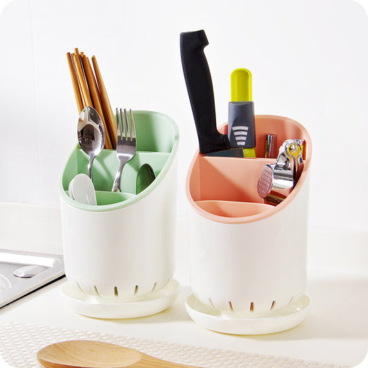 Escurridor de Cocina Desmontable con Barril de Almacenamiento