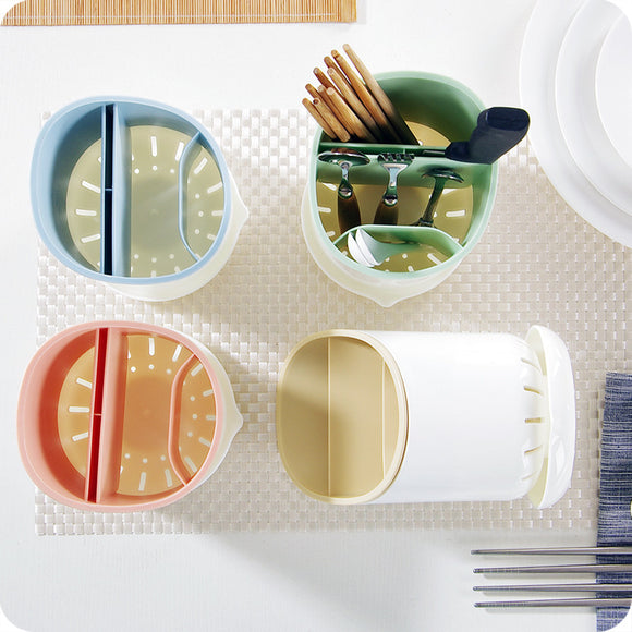 Escurridor de Cocina Desmontable con Barril de Almacenamiento