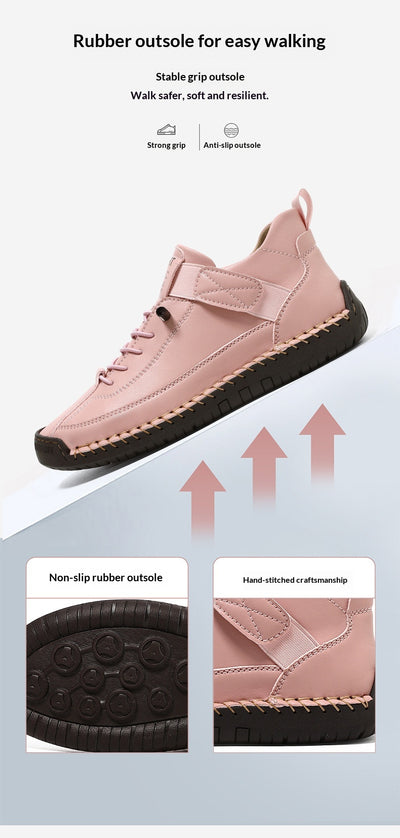 Zapatos Casuales de Otoño-Invierno para Hombre con Suela Plana y Costura a Mano - Image 34