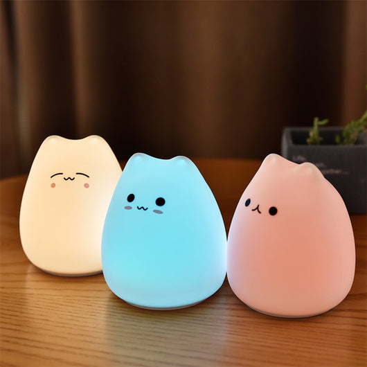 Luz Nocturna LED con Sensor Táctil de Silicona para Bebés y Niños - Image 26