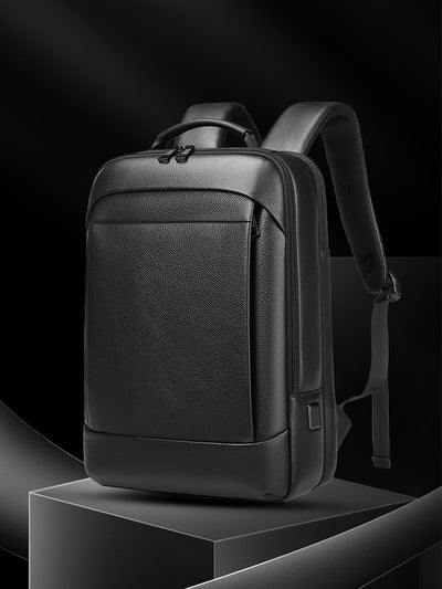 Mochila de Cuero para Negocios - Backpack Ejecutivo para Hombre - Image 4