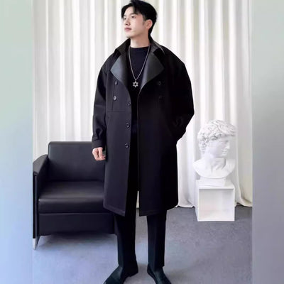 Abrigo de Lana para Hombre Estilo Coreano - Image 3