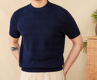 Camiseta Retro Casual de Algodón Puro para Verano - Image 8