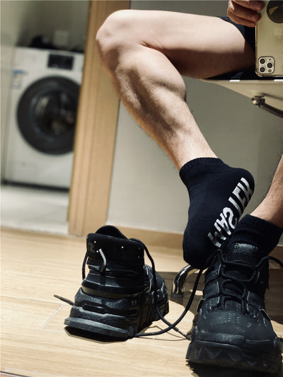 Calcetines de Lana para Hombre con Letras Deportivas - Image 15