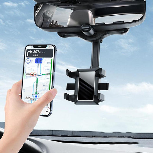 Soporte Giratorio para Teléfono en Espejo Retrovisor - Compatible con Todos los Móviles - Image 21