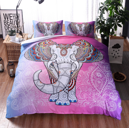 Juego de Cama Infantil 3D Estampado Elefante - Set de 3 o 4 Piezas - Image 32