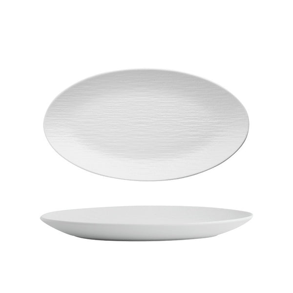 Plato Ovalado de Cerámica para Pescado