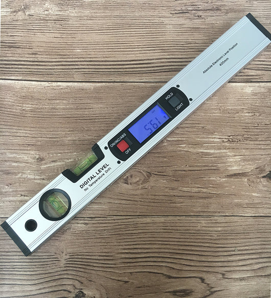 Regla Inclinómetro Digital Magnético 400MM con Nivel Electrónico